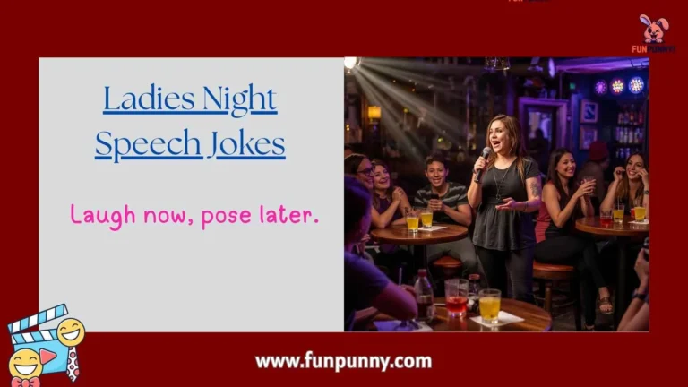 Ladies Night Speech Jokes