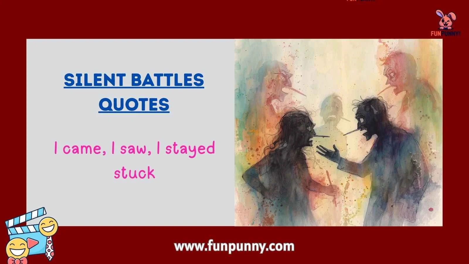 Silent Battles Quotes